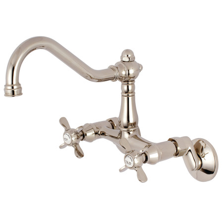 ESSEX KS3226BEX 6-Inch Adjustable Center Wall Mount Kitchen Faucet KS3226BEX